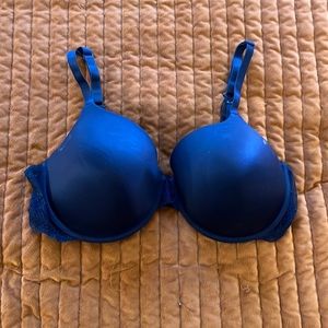 Gilligan & O’Malley Everyday Lift Navy Blue Push-up Bra 40D